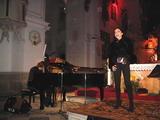Koncert Lucie Bílé a Petra Maláska v chrámu Nanebevzetí Panny Marie v Polné