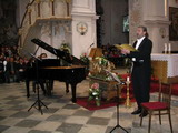 Koncert Daniela Hůlky a Michala Rady v chrámu Nanebevzetí Panny Marie v Polné